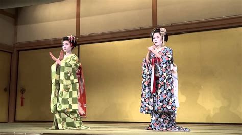 Kyoto Gion Corner Kyomai Kyoto Style Dance 20140429 Youtube