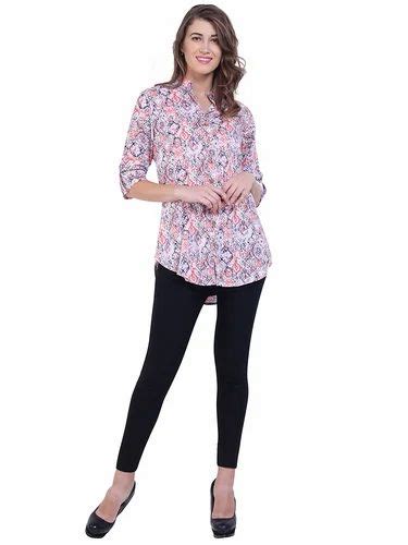 Galaxy Trendz Rayon Casual Printed Long Top At Rs 300piece In New