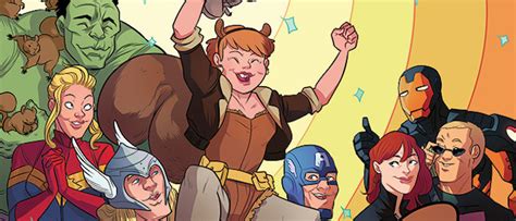 Marvel Developing New Warriors Tv Series Featuring Squirrel Girl