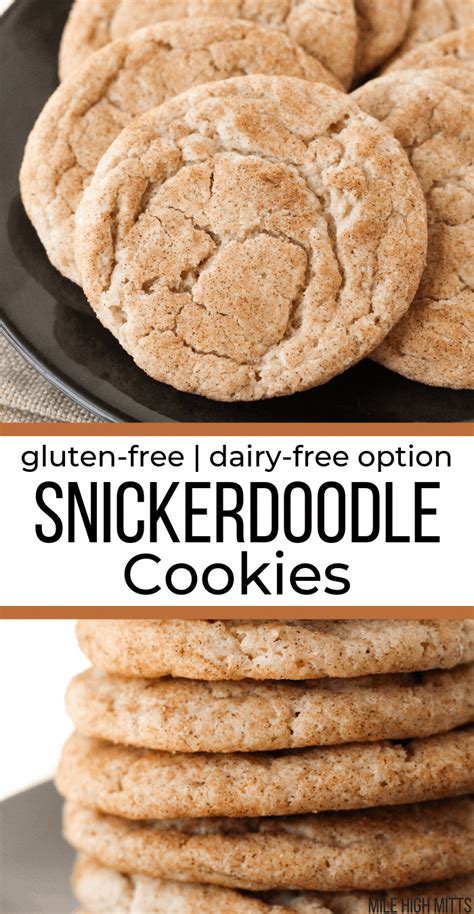 Whispering canyon cafe breakfast gluten free dairy free disney. Snickerdoodle Cookies (gluten-free, dairy-free option) - Mile High Mitts #cookiess… in 2020 ...