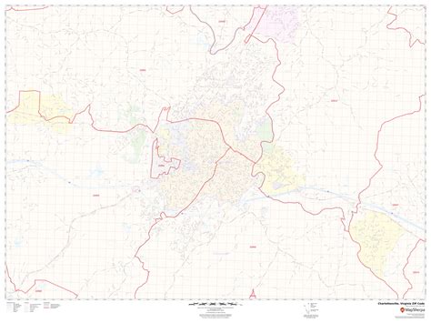 Charlottesville Va Zip Code Map