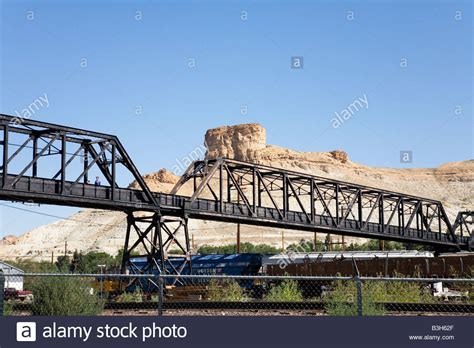 Union Pacific Railroad Bridge High Resolution Stock Photography And