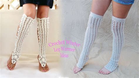 Adorable Crochet Winter Leg Warmer Ideas - YouTube