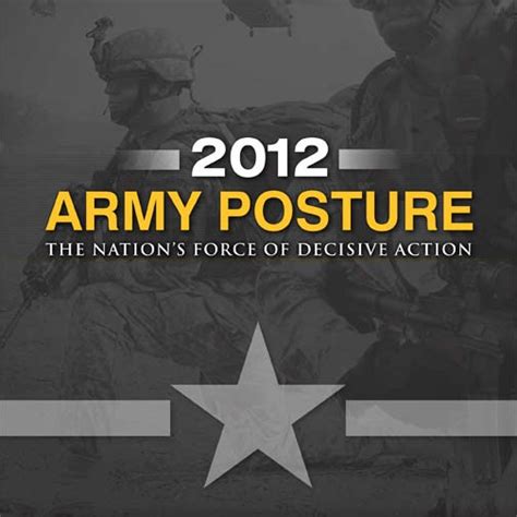 2012 Army Posture Statement Released Article The United States Army