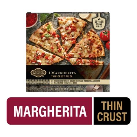 Private Selection® Thin Crust Margherita Pizza 1693 Oz Dillons Food
