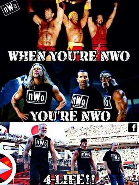 Nwo 4 Life Nwo Wrestling Wrestling Wwe Wrestling Superstars