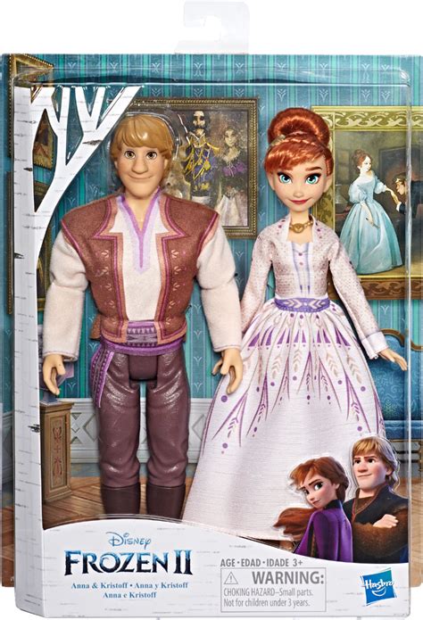 Disney Frozen Ii Anna And Kristoff Dolls 2 Pack Ebay
