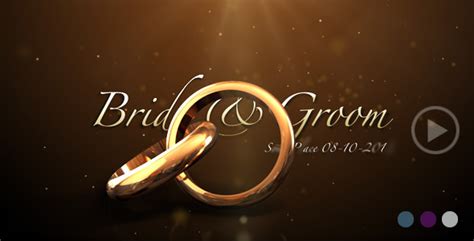 It doesn't require any kind of plugins and ensures. After Effects Project Files - Weddings Rings Intro | VideoHive