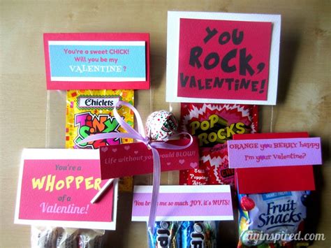 Diy Candy Valentines With A Free Printable Valentine Day Crafts Be My