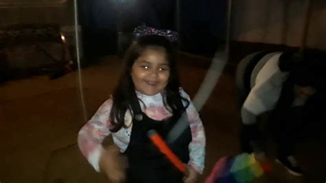 Kaylee Hitting Piñata At Cousins House Youtube