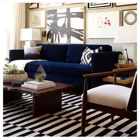 20 Navy Couch Living Room Magzhouse