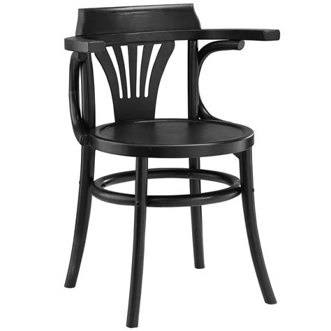 These lovely and functional round chair are available at enticing offers and discounts. Stretch Modern Rustic Solid Wood Round Seat Dining Side Chair, Black