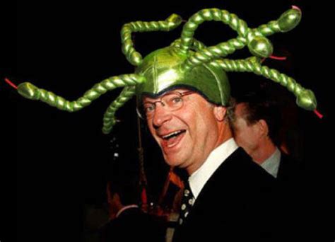 Hilarious Photos Of The Swedish King Wearing Absurd Hats 9 Pics