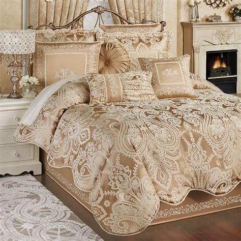 | branded down alternative comforter egyptian cotton gold solid us sizes. Monarch Golden Bronze Comforter Bedding