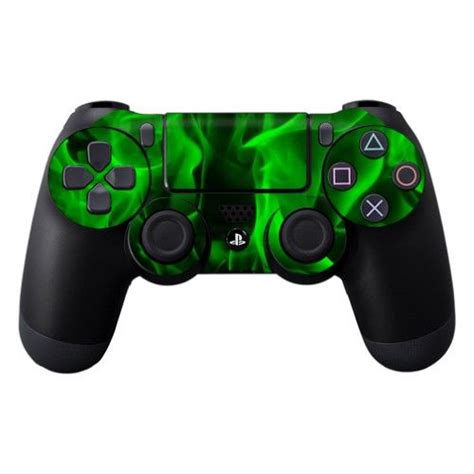 Skin Decal Wrap For Sony Playstation Dualshock 4 Controller Green