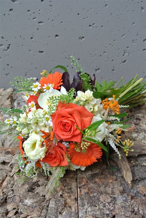 Bright Fall Wild Flowers Bouquet Wedding Flowers Pinterest