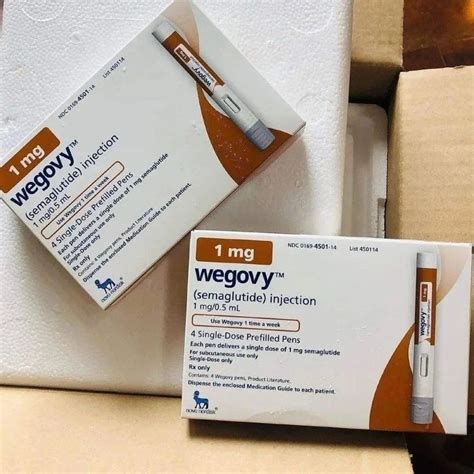 Wegovy Semaglutide 1mg Injection For Hospital Certification Fda