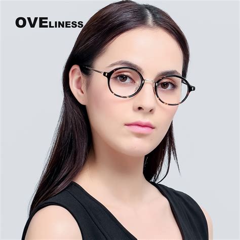 Buy Tr90 Eyeglasses Frames Women 2017 Optical Prescription Round Frame Clear