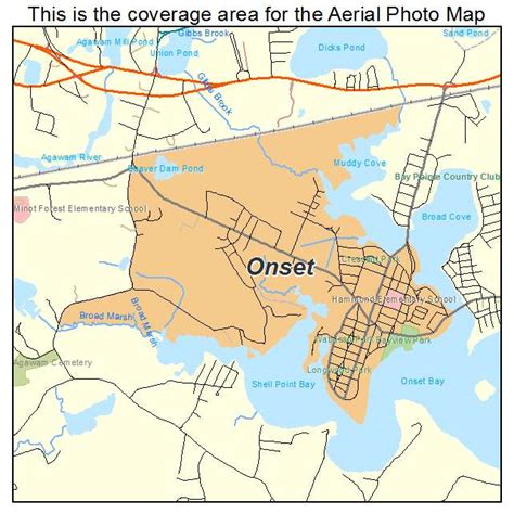 Aerial Photography Map Of Onset Ma Massachusetts