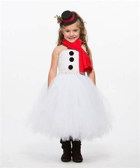 Loving This White Snowman Dress Infant Toddler And Girls On Zulily