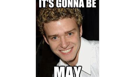 Justin Timberlake Its Gonna Be May Meme Nsync