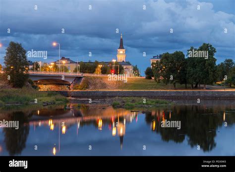 City Of Oulu In Finland Stock Photo Alamy