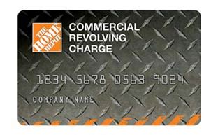 Home depot offers different ways to pay your credit card bill when the time comes. Commercial Revolving Charge Card at The Home Depot