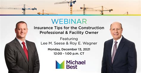 Insurance Tips For The Construction Professional And Facility Owner