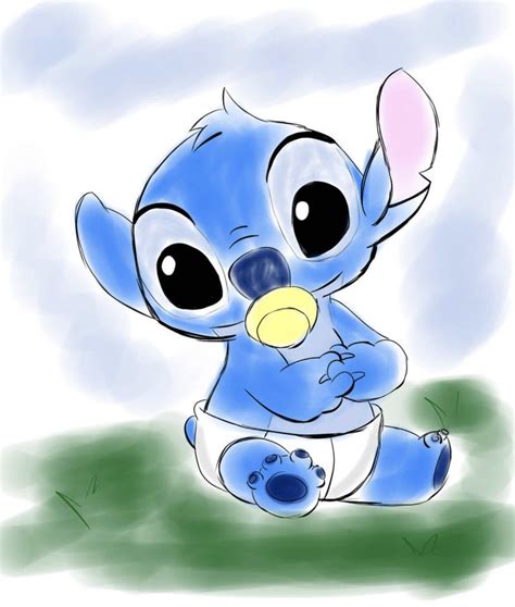 Baby Stitch Cute Pictures Of Stitch Wallpaper All Png Clipart