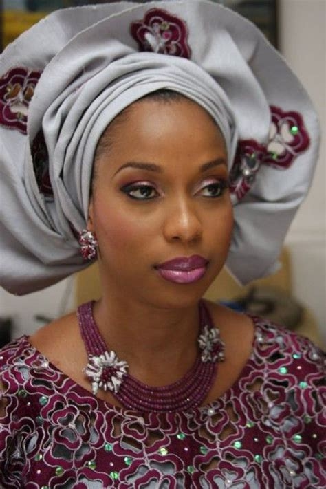 Nigerian Women Gele Styles African Fashion African Attire African Bride