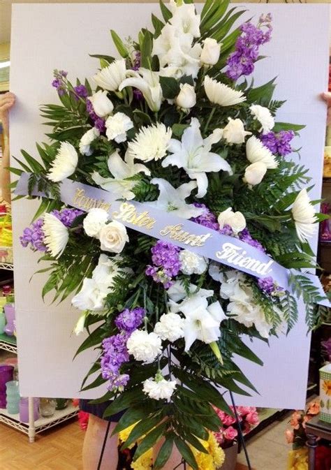 Funeral Flower Banner Ideas In 2021 Funeral Flowers Funeral Flower