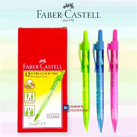 Jual Pensil Mekanik Faber Castell 2b 05 Tri Click Pcs Shopee Indonesia