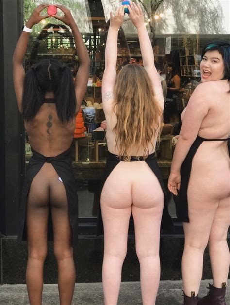 Come To Work Naked Day Lush Store Various Years And Venues 180 Pics