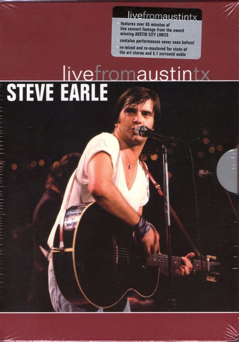 Steve Earle Live From Austin Tx 2004 Dvd Discogs