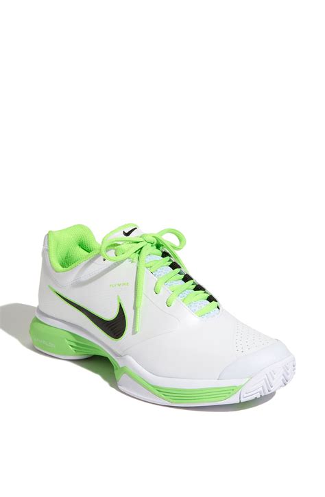 Nike Lunar Speed 3 Tennis Shoe In Green White Electric