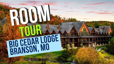 Big Cedar Lodge Room Tour Branson Missouri Lakeview Room Youtube