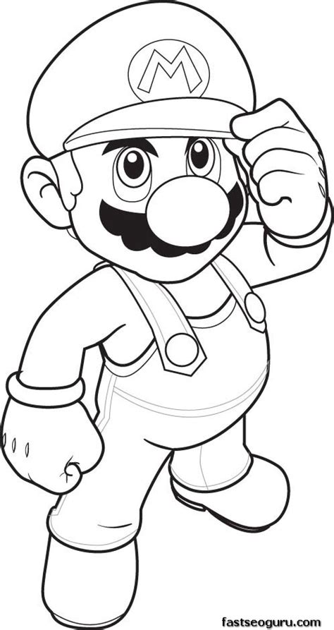 On coloring4all we also suggest printable pages, puzzles, drawing game. Print out Coloring pages Mario Coloring sheet for kids