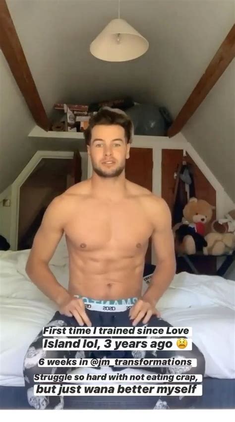 Chris Hughes Goes Shirtless As He Vows To Get Fit On Ex Jesy Nelson S