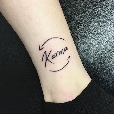 Karma tattoo best tattoo design ideas. Pin en Tattoos