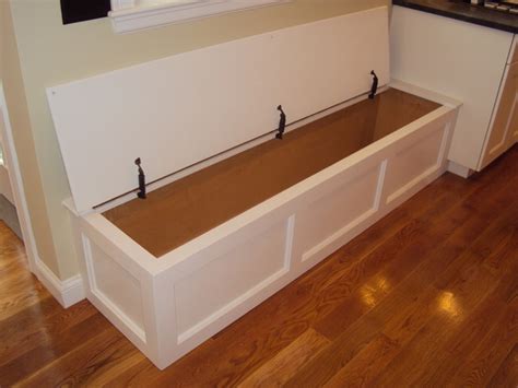 Built in kitchen bench ideas. Built-in bench storage - Traditional - Kitchen - Boston ...