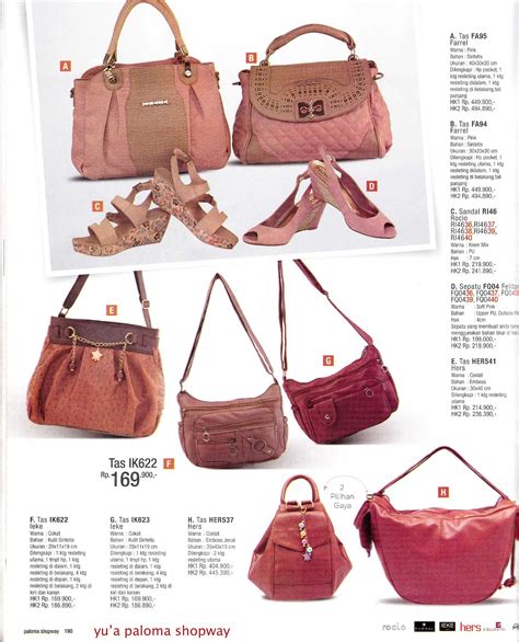 This year's edition of the catalog marks its 70th birthday! Yu`a Paloma Shopway: Katalog 22. Tas & Dompet Wanita