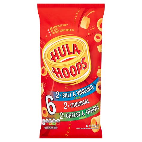 Hula Hoops Variety Multipack Crisps 6 Pack Multipack Crisps Iceland