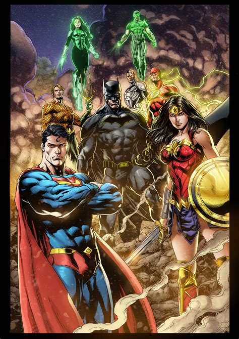 Artwork Were The Justice League Weve Beaten Up Real Gods And Made