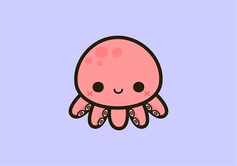 Cute Octopus By Peppermintpopuk Artofit