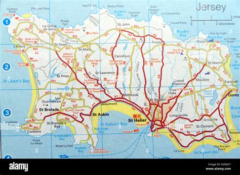 Road Map New Jersey Tourist Map Of English