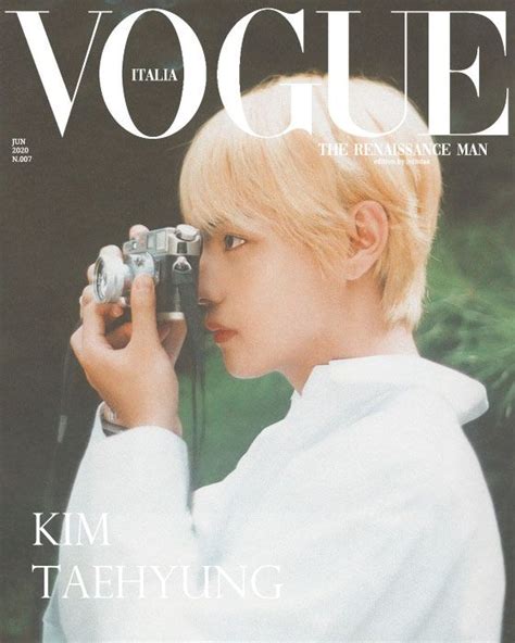 Taehyung V Bts For Vogue Magazine Cover Jun2020 Edition Edit Bts