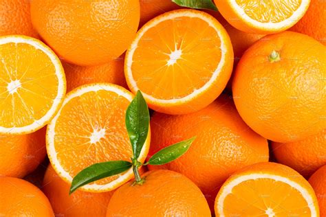 Picked Orange Fruits Food Images ~ Creative Market