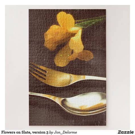 Twisteddj yt 64.949 views2 years ago. Flowers on Slate, version 3 Jigsaw Puzzle | Zazzle.com in ...