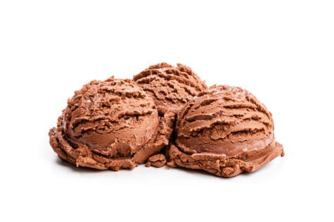 Three Chocolate Ice Cream Balls Stock Photo Download Image Now Istock