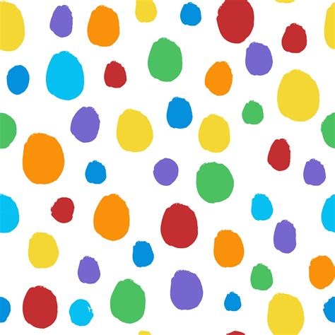 Seamless Colorful Dots Pattern Vector Download Free Vectors Clipart